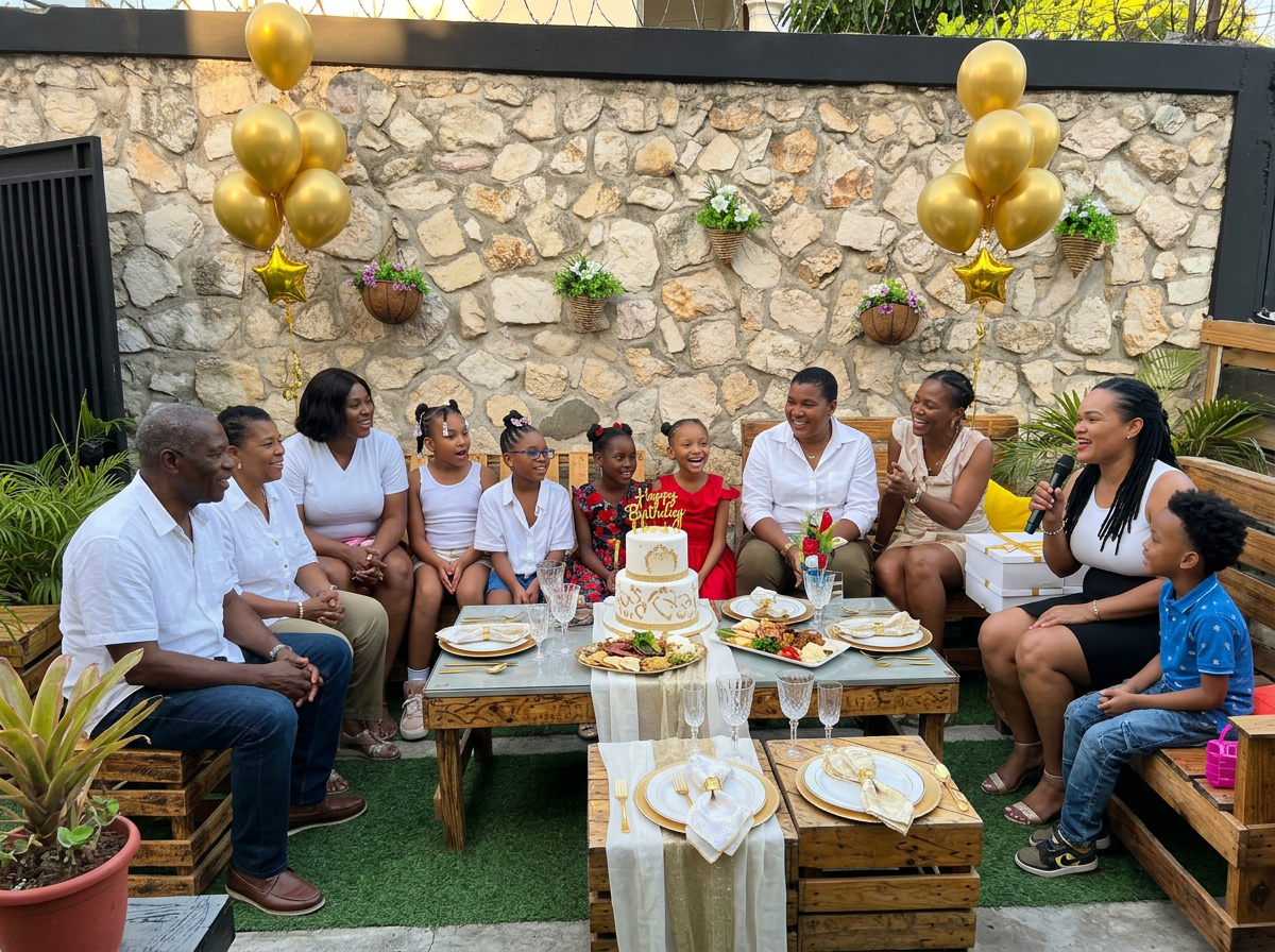 Anniversaire privé célébré dans la cour Ferrari